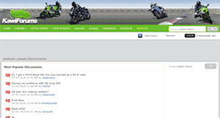 Desktop Screenshot of kawiforums.com