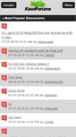 Mobile Screenshot of kawiforums.com