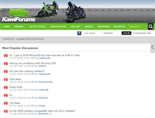 Tablet Screenshot of kawiforums.com